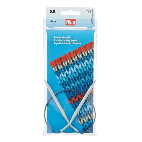 Спицы круговые 5мм/40см, Prym, 211290