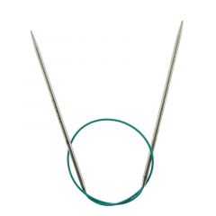 Спицы круговые "Mindful" 2,75мм/40см, нержавеющая сталь, серебристый, KnitPro, 36054