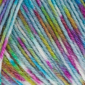 4-fadig Color /4 нитки Колор/ пряжа Regia, 4 нитки, MEZ, 9801281 (01132, square candy, красный/синий/желтый/зеленый)