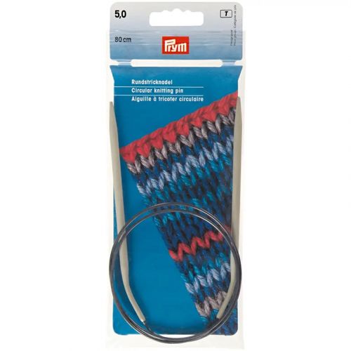 Спицы круговые 5мм/80см, Prym, 211294