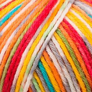 Regia 6-fadig Color 150g /Регия 6 ниток Колор 150г/ пряжа, 6 ниток, MEZ, 9801285 (06367, rainbow color)