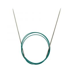 Спицы круговые "Mindful" 2мм/100см, нержавеющая сталь, серебристый, KnitPro, 36111