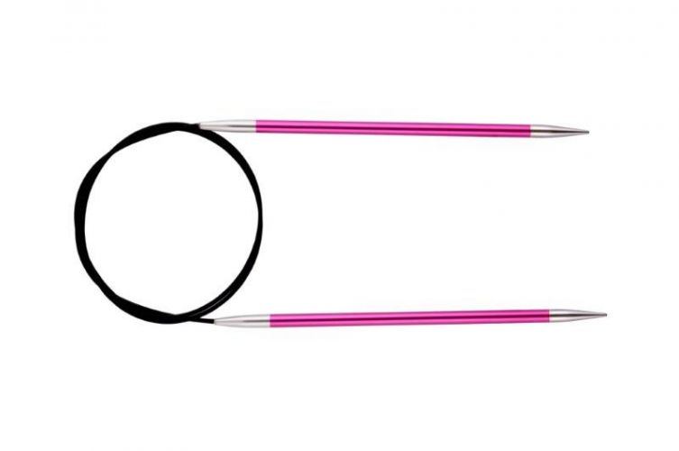Спицы круговые "Zing" 5мм/80см, KnitPro, 47131