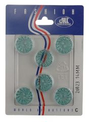 Пуговицы, размер 14мм, пластик, Dill, 026623/14-6