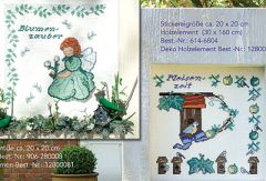 Набор для вышивания "Цветочная магия" 20*20см, Acufactum Ute Menze, 2800-08