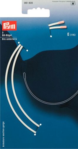 Косточки для бюстгальтера, д/ремонта и изготовления, р-р Е(115), 2шт на блистере 991809