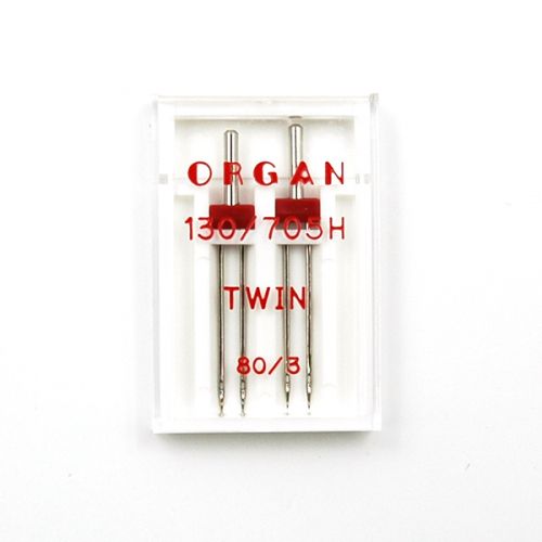 №80/3 (2) №80/3 (2шт) иглы ORGAN TWIN 130/705 Н, д/быт.машин