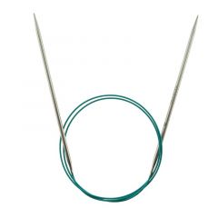 Спицы круговые "Mindful" 3,25мм/80см, нержавеющая сталь, серебристый, KnitPro, 36096