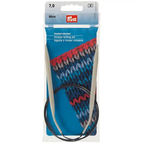 Спицы круговые 7мм/80см, Prym, 211387
