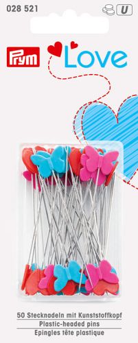 Серия "Prym Love" - Булавки с пластиковыми головками 50*0,60мм, Prym, 028521