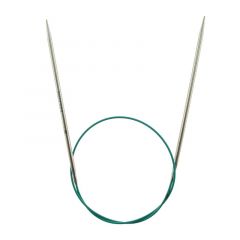 Спицы круговые "Mindful" 3,5мм/60см, нержавеющая сталь, серебристый, KnitPro, 36077