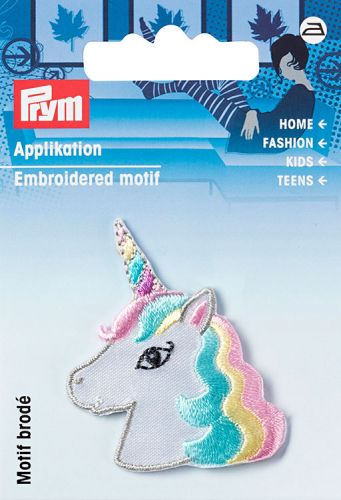 Термоаппликация "Голова единорога", Prym, 923211