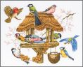 Набор для вышивания Anchor "Bird Table" 36*45см, MEZ Венгрия, APC942