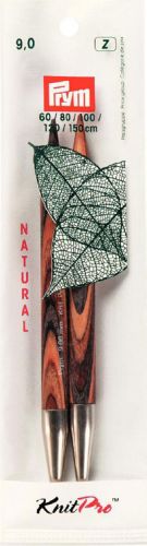 Спицы съемные "NATURAL" 9мм для длины лески 60-150см, Prym, 223332