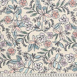 Трикотажное полотно MEZfabrics "Flower Dream", ширина 148-150см MEZ, J130939 (03001)