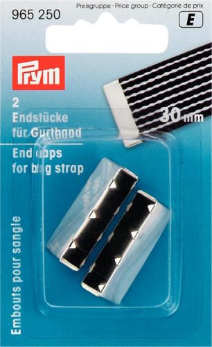 Наконечники для ремня, ширина 30мм, Prym, 965250