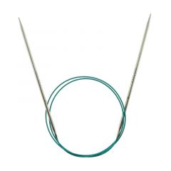 Спицы круговые "Mindful" 3мм/80см, нержавеющая сталь, серебристый, KnitPro, 36095