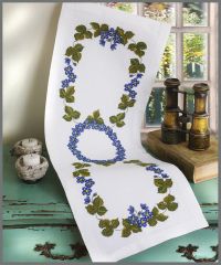 Набор для вышивания Anchor: салфетка-дорожка "Hepatica In A Ring", MEZ Венгрия, 9240000-02111