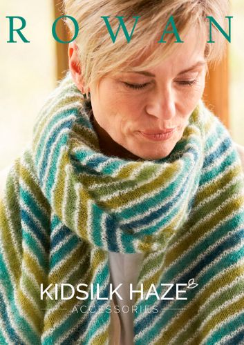 Брошюра Rowan "Kidsilk Haze Accessories", 10 моделей, на английском языке, ZB352
