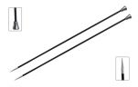 Спицы прямые "Karbonz" 6мм/35см, KnitPro, 41292