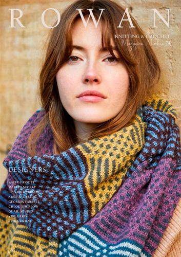 Журнал Rowan "Knitting & Crochet Magazine 74", 41 моделей, ZM74