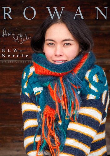 Брошюра Rowan "New Nordic Unisex Collection", дизайнер Arne & Carlos, ZB275