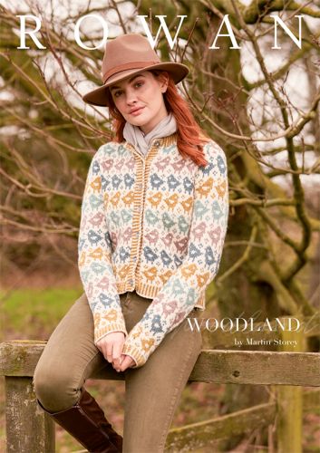 Брошюра Rowan "Woodland", дизайнер Martin Storey, 9 моделей, на английском языке, ZB345
