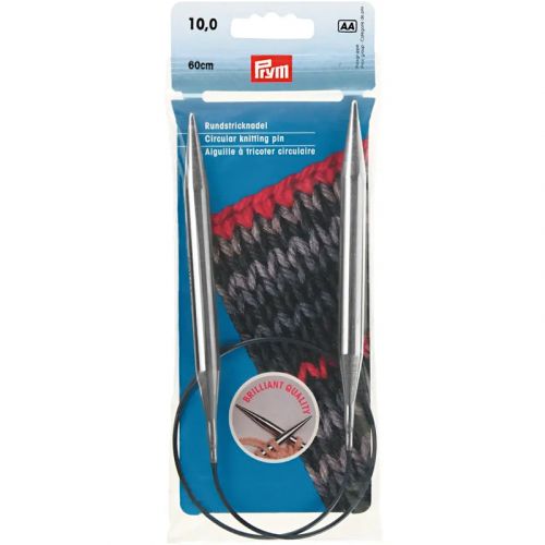 Спицы круговые 10мм/60см, Prym, 212232