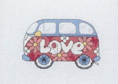 Набор для вышивания Anchor "Camper Van" 8*11см, MEZ Венгрия, PCE210
