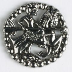 Пуговица, размер 35мм, металл, Dill, 370334/35-16