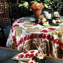 Скатерть "Fig red-green" 150*150см, Mas d'Ousvan, 99.99.150