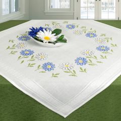 *  Набор для вышивания: скатерть 80*80см, Schaefer, 6859/230