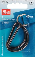 *  Полукольца 40мм, Prym, 555241