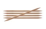 Спицы чулочные "Basix Birch" 15мм/20см, KnitPro, 35128