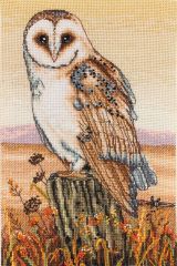 Набор для вышивания Anchor "Owl Horizon" 23*16см, MEZ Венгрия, PCE604