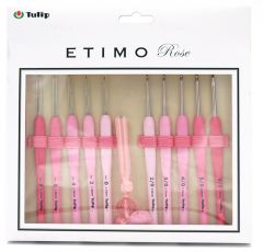Набор сверхтонких крючков для вязания "ETIMO Rose", Tulip, TEL-001e