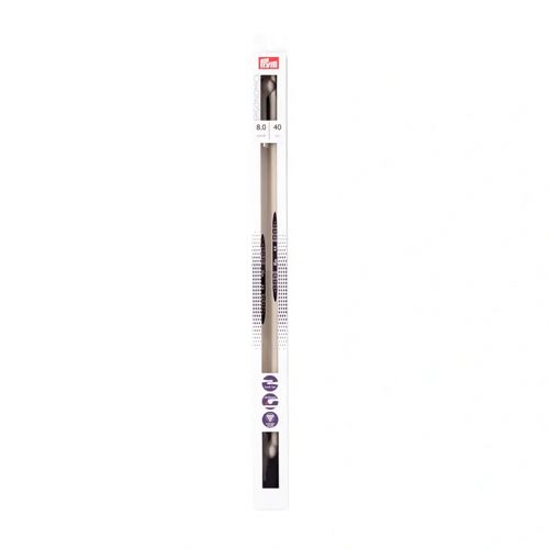 Спицы прямые "Ergonomics" 8мм/40см, Prym, 190411