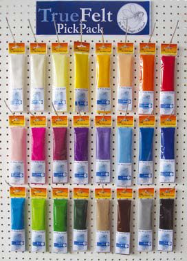 Войлок 20*20см, De Witte Engel, VPAK999 (V562, hellblau-lila, голубовато-фиолетовый)