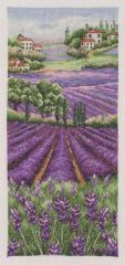 Набор для вышивания Anchor "Provence Lavender Scape" 32*14см, MEZ Венгрия, PCE0807