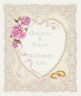 Набор для вышивания Anchor "Floral Heart Wedding Sampler" 24*20см, MEZ, ACS05