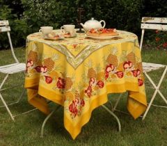 Скатерть "Tutti frutti yellow-red" 180*270см, Mas d'Ousvan, 28.18.270
