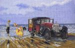 Набор для вышивания Anchor "Vintage Rolls On The " 20*30см, MEZ Венгрия, PCE760
