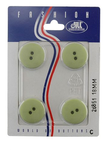Пуговицы, размер 18мм, пластик, Dill, 026851/18-4