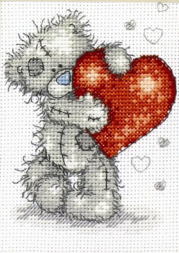 Набор для вышивания Anchor "Hearts" 11*8см, MEZ, TT02