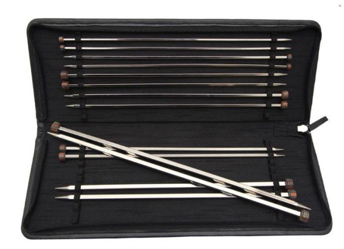 Набор прямых спиц длиной 25см "Nova cubics", KnitPro, 12364