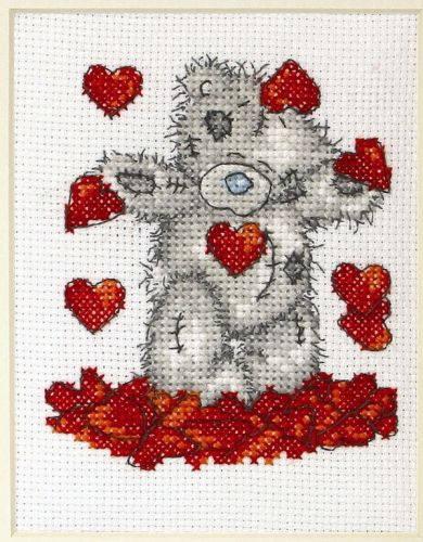 Набор для вышивания Anchor "Shower Of Hearts" 11*8см, MEZ, TT10