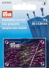 Булавки с каплевидными головками 38*0,58см, Prym, 028800