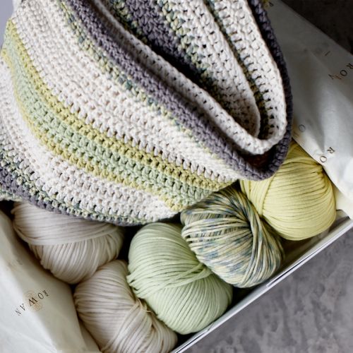 Набор пряжи Rowan Selects - Mako Cotton Baby "Зеленый", ZKKK304-00001