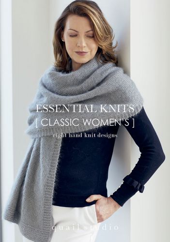 Книга Rowan "Essential Knits. Classic Women", дизайнер Quail Studio, 8 моделей, 978-0-9935908-5-6