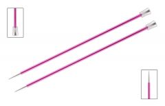 Спицы прямые "Zing" 10мм/35см, KnitPro, 47308